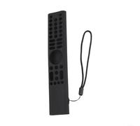 ZiStarlilife Silicone Remote Control Cover For Xiaomi Xmrm-P3, Shockproof Anti-Slip Protective Case With Full For Access To Buttons, Dirt-Resistant For Home(Black)