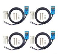 ZiStarlilife SN04-N2 NPN Inductive Proximity Sensor Switch, 4Mm Detection Distance, DC 10-30V, Normally Closed With LED Indicator For Machine Tools, Metallurgy And Textile