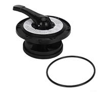 ZiStarlilife Swimming Pool Filter Valve Cover SPX0714BA Replacement Kit With Seal Ring For Hayward SP0714T Filtration Equipment Black ABS