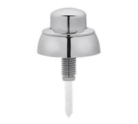 ZiStarlilife Toilet Push Button Single Flush Toilet Button Replacement for Siamp for Optima 49 for Standard Raised Toilets for Bathroom Toilet Water Tank Repair(B)
