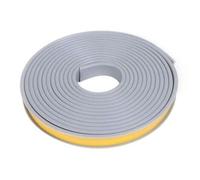 ZiStarlilife U-shaped Edging Tape 3Meters TPE Furniture Edge Banding Protective Strip for Cabinet Table Corner Wardrobe Protection Soft Elastic Trim 18mm Width(Gray)