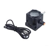 ZiStarlilife USB LED Microscope Light Source Adjustable White Illuminator Bottom Light Module For Biological Stereo Monocular Microscope Laboratory Equipment(B)
