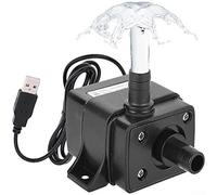 ZiStarlilife Water Pump Brushless Submersible Water Pump Centrifugal Pump USB Charging for MINI Drive Water Pump For Fish Tank Solar Aquarium Pond Water Circulation