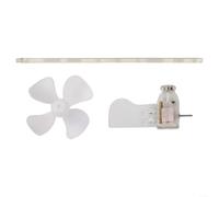 ZiStarlilife Wind Turbine Generator Model with 360° Rotation and Red LED Light, Compact 20cm Plastic Design for Renewable Energy Demonstrations and Educational Classroom Experiments