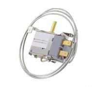 ZiStarlilife WPF22-L Refrigerator Thermostat 2-Pin Mechanical Temperature Control Switch with 90cm Probe, 220-250V 4A/5A for Freezers, Beverage Coolers, Display Cases in Hotels, Bars,