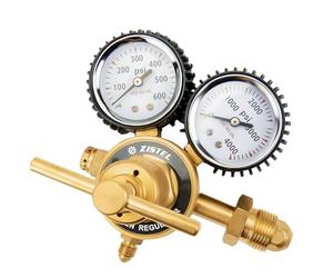 Zistel Nitrogen Regulator 0-600PSI Delivery Pressure CGA580 Inlet Connection and 1/4'' Male Flare Outlet Connection, Nitrogen Tank Regulator