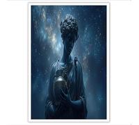 ZISTRCBAO Ancient Greek Woman Statue Canvas Prints Wall Art, Classical Sculpture Style Poster Decorative Painting Canvas Wall Art Living Rooms Bedroom Walls Decorations 30×40 cm Unframed