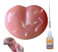 Zit Popping Toy|Pimple Popper Toy, Stress Relief Pimple Popping, Funny Squeeze Spot Popper, Reusable Portable for Adults Kids