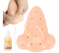 Zit Popping Toy, Pimple Popper Toy Stress Relief Zit Popping with 30ml Refill Solution for Adults