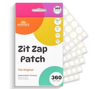 Zit Zap Pimple Patches-Hydrocolloid Acne Spot Patch- 4 Sizes-360 Count. (8mm 10mm 12mm 14mm, 360, Count)