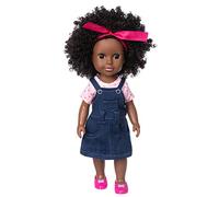 ZITA ELEMENT Black Doll 14.5 Inch Baby Girl Doll and Clothes Set