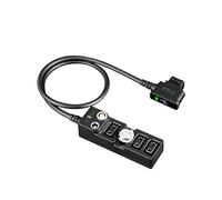 ZITAY DTAP Splitter 1 to 5 Hub Power Cable D-Tap Splitter for BMPCC 4K 6K Pro Komodo ARRI RED Cameras TILTA Steadicam IDX