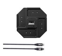 ZITAY Smart Fast Charger 4 Channel Station Support PD 100W GaN Fast Charging Compatible with Sony NP F970, F550, F570, F750, F980, F770, F960, F530, F330,FM500H