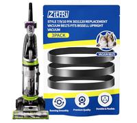 ZITFRI Style 7/9/10 P/N 3031120 Replacement Belt for Bissell Vacuum, 3 Pack Vacuum Belt Fit Bissell Powerforce Helix Powerlifter Cleanview Swivel Rewind Pet Vacuum Cleaner, 2031093 32074 3031123