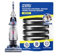 ZITFRI Vacuum Belt 562932001 Replacement for Hoover WindTunnel, Elite Rewind, T-Series Upright Vacuum Cleaner UH70100-UH70210, Replaces AH20080, 38528-033, 38528-058 - Flat Stretch Belt (4 Pack)