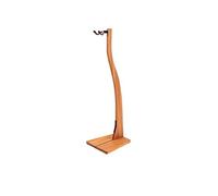 Zither Wooden Guitar Stand - Handcrafted Solid Mahogany Wood Floor Stands Best for Acoustic, Electric and Classical Guitars, Made in USA