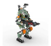 ZITIANYOUBUILD BT-7274 Vanguard Class Titan Mech 1057 Pieces with Paper Manual MOC Build for Age 18+