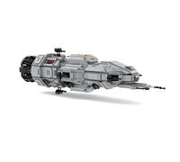 ZITIANYOUBUILD Mid Scale Rocinante Frigate Model with Display Stand 1930 Pieces MOC Build for Age 18+