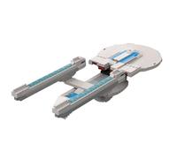 ZITIANYOUBUILD Refit Ship Spaceship Ship Federation Excelsior Class Ship 531 Pieces MOC Build for Age 18+