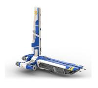 ZITIANYOUBUILD S-161 XL Luxury Yacht Transport Ship Model from Movie 1793 Pieces MOC Build for Age 18+