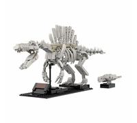 ZITIANYOUBUILD Spinosaurus Skeleton and Sea Turtle with Display Stand 659 Parts MOC Build for Age 18+