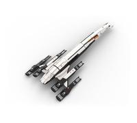 ZITIANYOUBUILD SR-2 Ship with Display Stand 3895 Pieces from Game Building Toys Set MOC Build for Age 18+