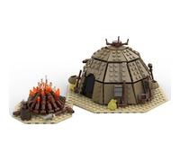 ZITIANYOUBUILD Urtya Tent - Campfire/Village on Tatooine Building Toys 560 Pieces MOC Build for Age 18+, ZITIANYOU-7770