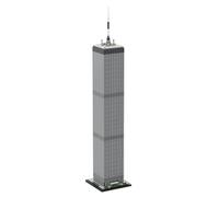 ZITIANYOUBUILD World Trade Center Model 1:800 Scale Architecture 2126 Pieces MOC Build for Age 18+