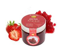 ZITROMAX - Strawberry Cocktail Pearls Concentrated Fruit in Pearls for Cocktail, Decoration, Tapas, Salads, Christmas, Drinks - High Quality zitron Spheres -160-180 Spheres (180gr - 1,7 oz)