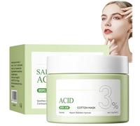 Zits-Fighting Exfoliating Face Pads - Toner & Cleansing Wipes for Oily & Zits-Prone Skin - Improve Blackheads, Enhance Skincare, Facial Cleansing & Zits Management - 55 Pack (110g)