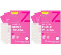 ZitSticka Goo Getter Hydrocolloid Pimple Patches - For Late Stage, Surface Level Zit - Extracting Skin Tone Pimple Patch for Whiteheads - 72 Pack