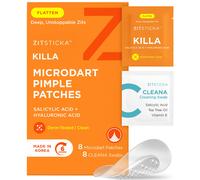 ZitSticka Killa Kit | Self-Dissolving Microdart Patch for Covering Zits and Spots, Stickers for Face and Skin, Vegan and Cruelty Free (8 Pack)
