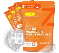 ZitSticka KILLA Mini Microdart Pimple Patches - Advanced Microdart Patch for Early-Stage Zits - Targeted ZitSticka Microdart Pimple Patch & Spot Patches for Breakout Control - 24 Count
