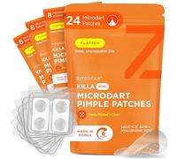 ZitSticka KILLA Mini Microdart Pimple Patches - Advanced Microdart Patch for Early-Stage Zits - Targeted ZitSticka Microdart Pimple Patch & Spot Patches for Breakout Control - 24 Count