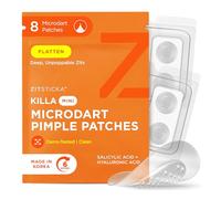 ZitSticka Killa Mini Microdart Pimple Patches for Face (8pcs) - Most Potent Pimple Patch with Fast-Acting Microdarts for Deep, Early-Stage Zits with Salicylic Acid