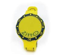 Zitto Watch Active Silicone Watch LED Dial - Waterproof, Solar Yellow, Piccolo ( 36 mm diam cassa),