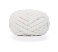 Zituop Chunky Knit Chenille Yarn for Hand Knitting Blankets, Super Soft Big Jumbo Blanket Yarn, Cream White