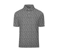 ZITY Men's Golf Shirts Short Sleeve Polo Moisture Wicking Performance Print Pattern Poloshirt for Men UPF50+ Casual T-Shirt 3XL