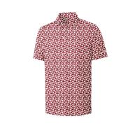 ZITY Men's Golf Shirts Short Sleeve Polo Moisture Wicking Performance Print Pattern Poloshirt for Men UPF50+ Casual T-Shirt XL