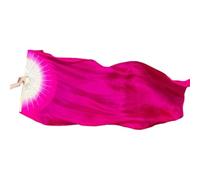 ZIUBMVDYC Dance silk fan, Women Belly Dance Silk Fans Children's Fan for Dancing Extended Double-Sided Adult Performance Gradient Color Colourful Right-handed fan(Pink)