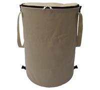 Ziurmut Trash Can, 37L Collapsible Garbage Bin, Yard Waste Bags for Camping Garden Hiking Picnics and Outdoor, Pop up Large Garden Waste Bags with Zipper Collapsible Camp Trash Can