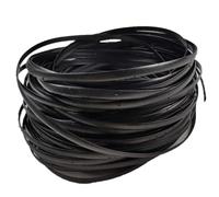 ZIUSFAC Flat Wicker Repair Supplies PE Rattan Fix Material Plastic Rattan Weaving Material Patio Furniture Repair Wicker, For Chair Sofa Basket(Embossed black 2)