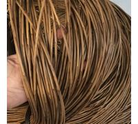 ZIUSFAC Round Rattan Weaving Material For Repair Rattan Furniture Synthetic Rattan Repair Kit Plastic Wicker Repair Material 164ft Woven Rattan DIY Basket