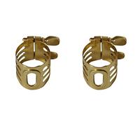 ZIUTPDAX 2X Ishimori Alto Saxophone Bakelite Mouthpiece Clamp Reed Clip Musical Instrument Accessories