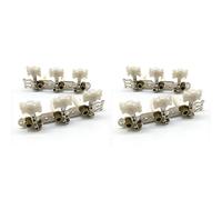 ZIUTPDAX 2X One Pair Guitar Tuning Pegs Machine Tuners White for Classic Guitar Guitar Part Accessories