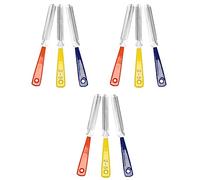 ZIUTPDAX Ukulele Nut Files,9Pcs Nut File Nail Puller Guitar Repair Tool for Bass Mandolin Banjo Ukulele