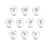 ZIVEX Roman Blind Cord Locks 10 Pcs Plastic Spring Toggles 1 Hole | Press and Release Drawstring Adjusters for Shoelaces Bags Clothing Sportswear DIY and Home Accessories