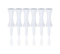 Zivisk White Golf Tees Plastic 51MM Castle Golf Tees 2 inch 100 Count