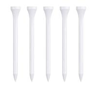 Zivisk Wooden Golf Tees 3-1/4 inch 100 Count, Long Golf Wood Tees(White,83mm)