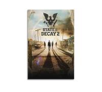 ZIWEYURB State of Decay 2 Game Poster Poster Decorative Painting Canvas Wall Posters And Art Picture Print Modern Family Bedroom Decor Posters 12x18inch(30x45cm)